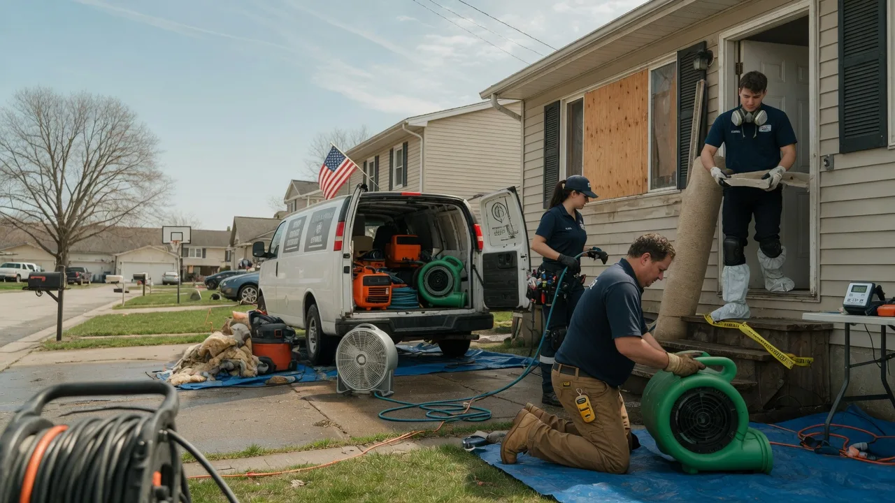 Water Damage Restoration in Angier, NC near me